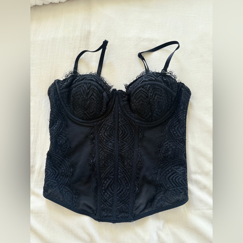 Black Garage corset top